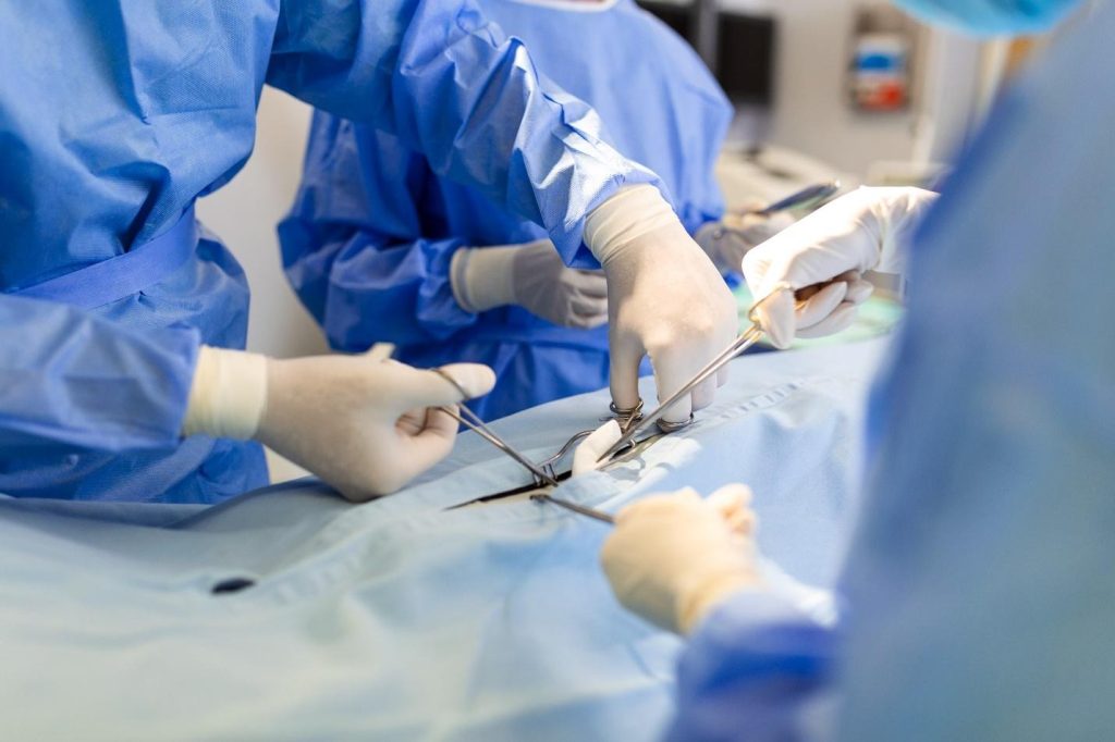 spinal fusion surgery for severe scoliosis.