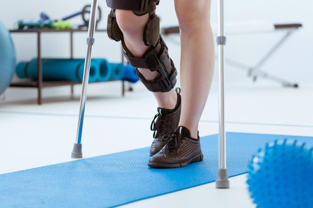physiotherapy after fracture fixation to improve recovery and mobility.