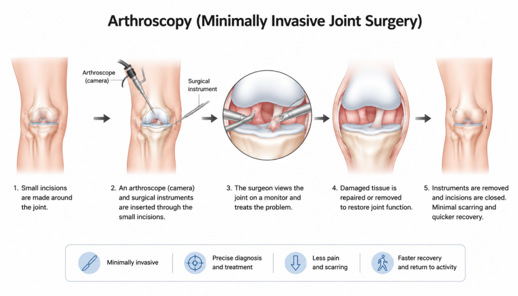 Arthroscopy surgery Singapore.