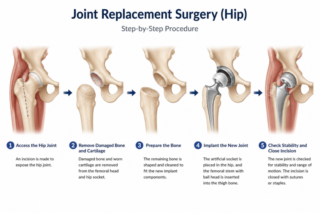Joint replacement surgery Singapore.