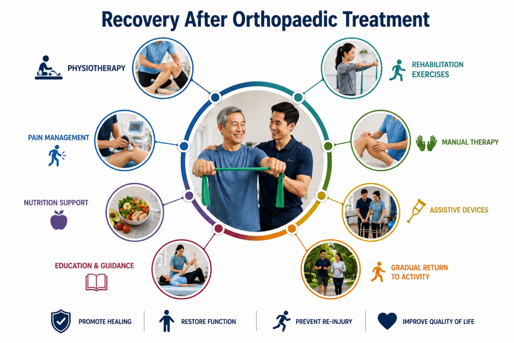 Orthopaedic rehabilitation and recovery Singapore.